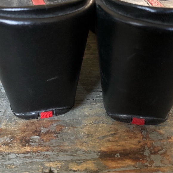 Prada vintage ladies wedges size 37.5 - Picture 6 of 7